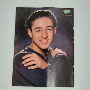 Thomas Ian Nicholas Rider Strong Double Sided Pinup Clipping Vintage 8x10 BOP
